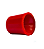 Pote Dappen Plástico Vermelho - Preven - Imagem 1