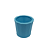 Pote Dappen Plástico Azul Royal – Preven - Imagem 1