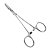 Pinça Halsted Mosquito Curva 12,5cm – Quinelato - Imagem 1