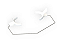 Afastador Labial c/ Haste Tam. Pequeno Branco – Morelli - Imagem 1