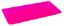 Bandeja Plástica Autoclavável Grande 24X15,8X1,4 Pink Flúor - Nova OGP - Imagem 1