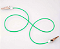 Prendedor de Babador Slim Fio Silicone Verde Bambini - Indusbello - Imagem 1