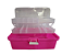 Maleta Organizadora Mega Box Rosa Pink - Lysanda - Imagem 1