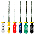 Lima K-File 21mm nº 45-80 (2ª Série) Maillefer - Dentsply Sirona - Imagem 1