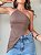Blusa Chita Marrom - Imagem 1