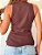 Regata Alongada Marrom - Imagem 2