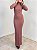Vestido Cacharrel Aline Marrom - Imagem 2