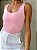 Body Lais decote quadrado rosa - Imagem 2