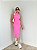 Vestido Regata Midi Rosa - Imagem 1