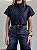 Camisa Cropped Matilde Preta - Imagem 2