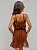 Vestido Bohô Camadas Marrom - Imagem 3