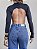 Body Manga Longa Tracy Preto - Imagem 3