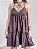 Vestido amplo curto marrom - Imagem 5