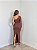 Vestido Nula Manga Inverno Marrom - Imagem 3