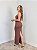 Vestido Nula Manga Inverno Marrom - Imagem 2