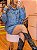 Camisa Oversized Jeans Claro - Imagem 6