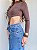 Body Eduarda Recorte Marrom - Imagem 3
