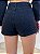 Short saia jeans black - Imagem 3