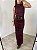Vestido Drapeado Midi Clover Marrom - Imagem 4