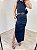 Vestido Drapeado Midi Clover Preto - Imagem 3