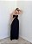 Vestido Mari Abertura na Cintura Preto - Imagem 1