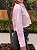 Camisa Cropped Manga Longa Rosa - Imagem 5
