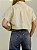 Camisa Cropped Matilde Nude - Imagem 3