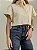Camisa Cropped Matilde Nude - Imagem 2