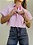 Camisa Cropped Matilde Rosa - Imagem 2