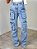 Calça Cargo Jeans Lirio Clara - Imagem 1
