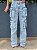Calça Cargo Jeans Lirio Clara - Imagem 1