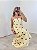 Vestido Gamboa Poá Amarelo - Imagem 3