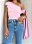 Blusa Aurora Rosa - Imagem 1