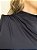 Blusa gola drapeada lumi preta - Imagem 2