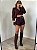 Conjunto Short Linho Aura Marrom - Imagem 3