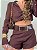 Conjunto Short Linho Aura Marrom - Imagem 6