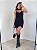 Slip dress curto alvore preto - Imagem 1