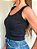 Top basic canelado preto - Imagem 2