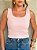 Top basic canelado rosa - Imagem 1