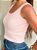 Top basic canelado rosa - Imagem 2