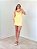 Slip dress curto alvore amarelo - Imagem 1