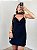 Slip dress curto alvore preto - Imagem 2