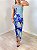 Vestido Tule Floral Verde Água - Imagem 2