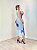 Vestido Tule Floral Verde Água - Imagem 5