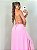 Vestido Clara Longo Rosa - Imagem 6