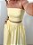 Conjunto Clear Saia Midi Amarelo - Imagem 4