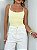 Body Modelador Canelado Amarelo - Imagem 1