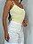 Body Modelador Canelado Amarelo - Imagem 2