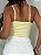 Body Modelador Canelado Amarelo - Imagem 3