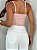 Body Modelador Canelado Rosa - Imagem 2